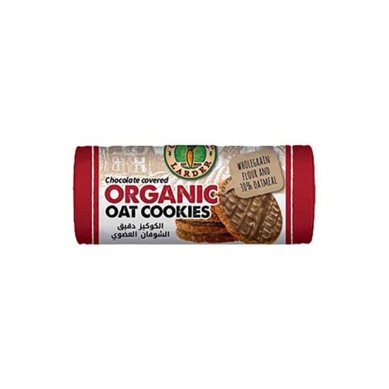 Organic Larder Chocolate Oat Cookies, Pack Of 18x300g