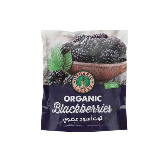 Organic Larder Organic Frozen Blackberries, Pack Of 30x300g