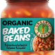 Organic Larder Baked Beans, Pack Of 12x360g