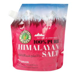 Organic Larder Natural Himalayan Salt, Pack Of 6x1300g Organic Larder Natural Himalayan Salt, Pack Of 6x1300g