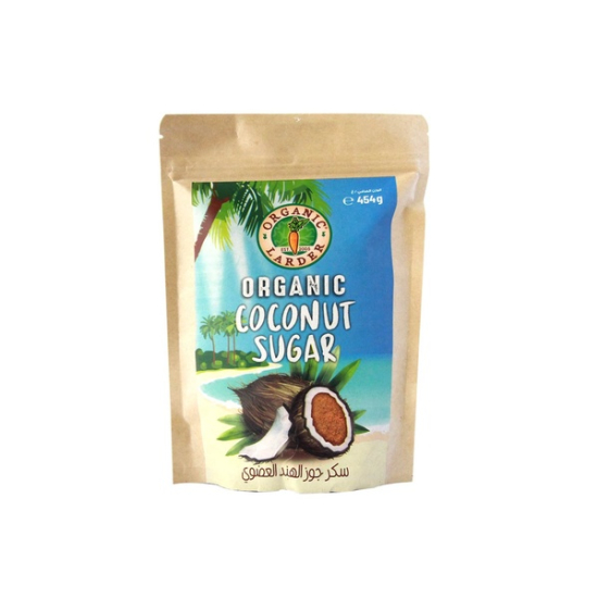 Organic Larder Coconut Sugar, Pack Of 12x454g