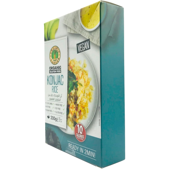 Organic Larder Konjac Rice, Pack Of 24x200g