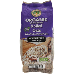 Organic Larder Whole Grain Rolled Oats Pack Of 9x500g Organic Larder Whole Grain Rolled Oats Pack Of 9x500g