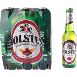 Holsten Malt Beverage Cranberry Flavor 24x330ml Pack Of 3 Holsten Malt Beverage Cranberry Flavor 24x330ml Pack Of 3