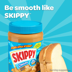 Skippy Creamy Peanut Butter 16.3oz, Pack Of 12 Skippy Creamy Peanut Butter 16.3oz, Pack Of 12