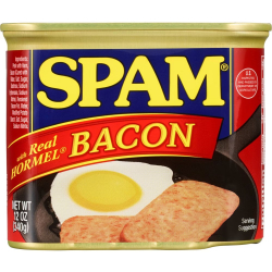 Spam Luncheon Meat With Bacon Pork, Pack Of 12 Spam Luncheon Meat With Bacon Pork, Pack Of 12