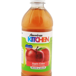 American Kitchen Apple Cider Vinegar 24x16 Oz, Pack Of 3 American Kitchen Apple Cider Vinegar 24x16 Oz, Pack Of 3