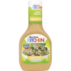 American Kitchen Thousand Island Salad Dressing 12x 8 Oz ml, Pack Of 4