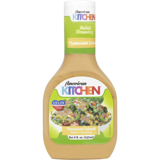 American Kitchen Thousand Island Salad Dressing 237 ml, Pack Of 12