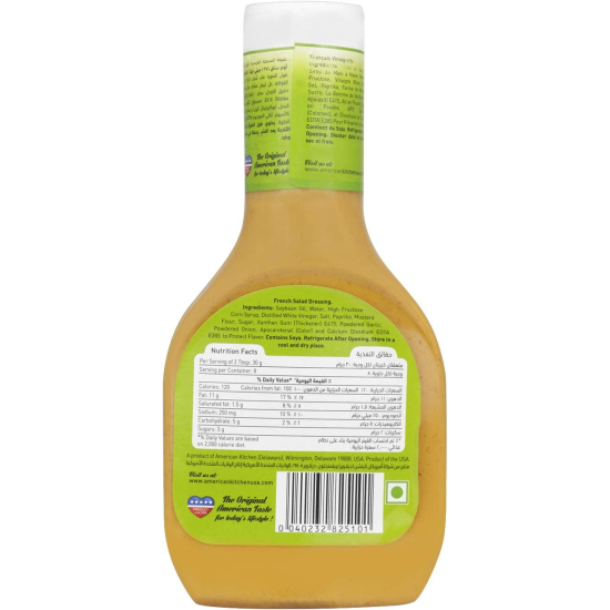 American Kitchen French Salad Dressing 237 ml, Pack Of 12