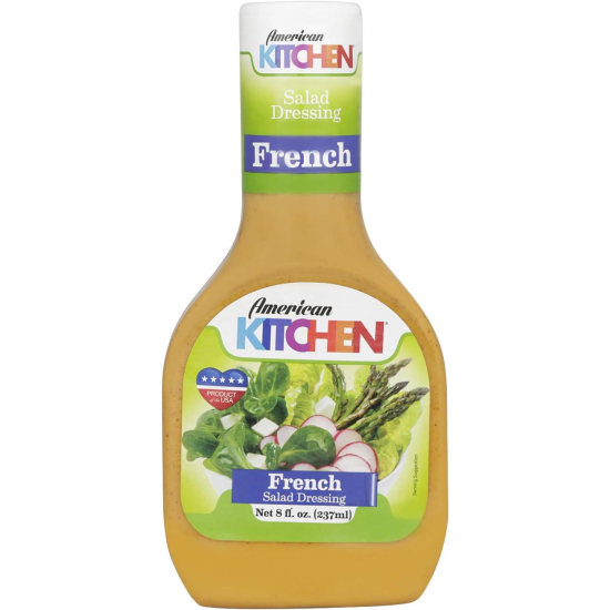 American Kitchen French Salad Dressing 237 ml, Pack Of 12