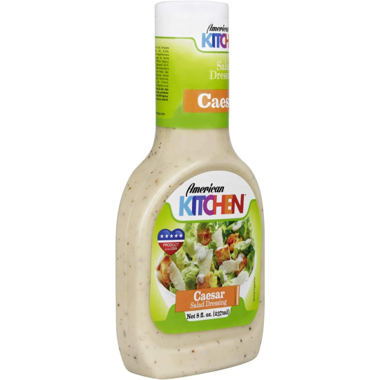 American Kitchen Caesar Salad Dressing 8 Oz, Pack Of 12