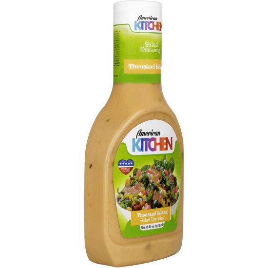 American Kitchen Thousand Island Salad Dressing 473 ml, Pack Of 6