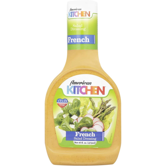 American Kitchen French Salad Dressing 473 ml, Pack Of 6