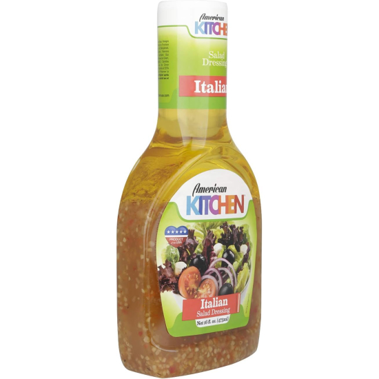 American Kitchen Italian Salad Dressing 473 ml, Pack Of 6