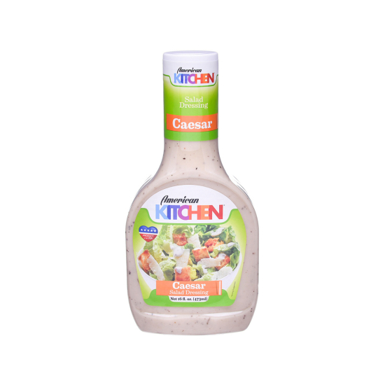 American Kitchen Caesar Salad Dressing 473 ml, Pack Of 6