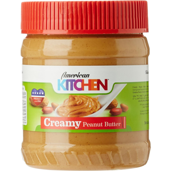 American Kitchen Creamy Peanut Butter 12 Oz, Pack Of 12