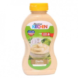 American Kitchen Garlic Mayonnaise 12x300ml, Pack Of 4 American Kitchen Garlic Mayonnaise 12x300ml, Pack Of 4