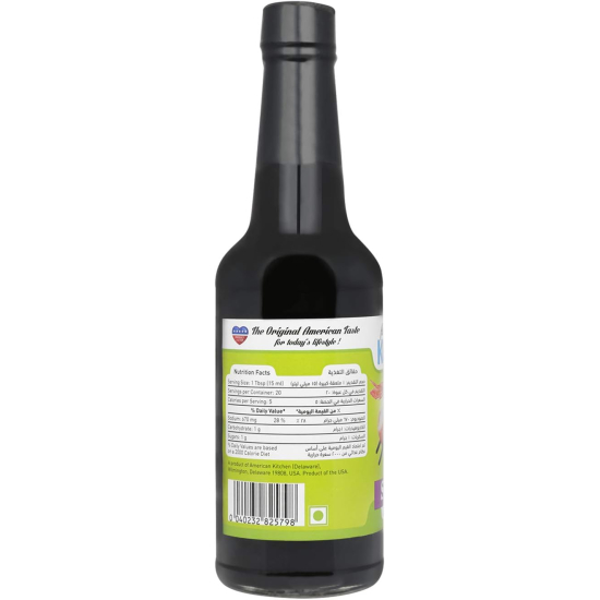 American Kitchen Soy Sauce 296 ml, Pack Of 12