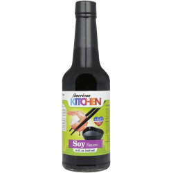 American Kitchen Soy Sauce 12x10 Oz, Pack Of 3 American Kitchen Soy Sauce 12x10 Oz, Pack Of 3