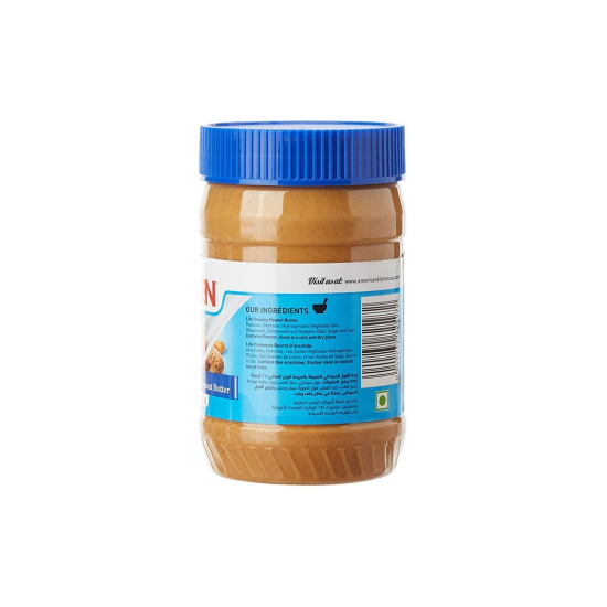 American Kitchen Lite Creamy Peanut Butter 16 Oz, Pack Of 6