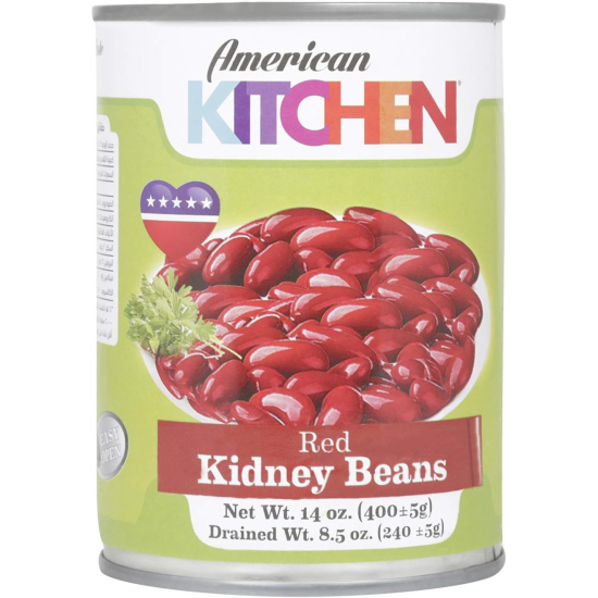 American Kitchen Red Kidney Beans 400g, Pack Of 24