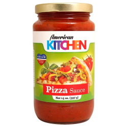 American Kitchen Pizza Sauce Glass Bottle 12x397g, Pack Of 4 American Kitchen Pizza Sauce Glass Bottle 12x397g, Pack Of 4