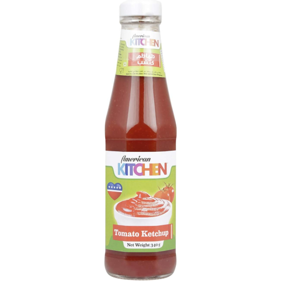 American Kitchen Tomato Ketchup 340g, Pack Of 24