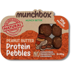 Munchbox Protein Pebbles Peanut Butter 80g, Pack Of 10 Munchbox Protein Pebbles Peanut Butter 80g, Pack Of 10