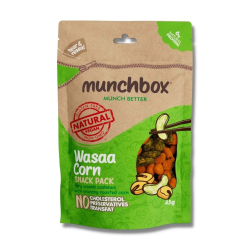 Munchbox Snack Pack Wasaa Corn 45g, Pack Of 10 Munchbox Snack Pack Wasaa Corn 45g, Pack Of 10