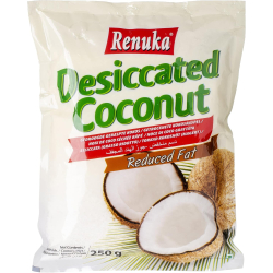 Renuka Desiccated Coconut 12x250g, Pack Of 4 Renuka Desiccated Coconut 12x250g, Pack Of 4
