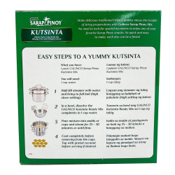 Galinco Sarap Pinoy Kutsinta Filipino Native Ready Mix ( 6.3 oz.), Pack Of 24 Galinco Sarap Pinoy Kutsinta Filipino Native Ready Mix ( 6.3 oz.), Pack Of 24
