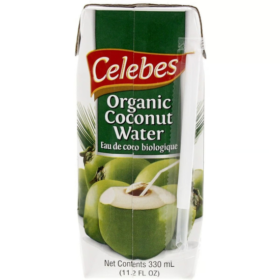 Celebes Organic Coco Water 330ml, Pack Of 12