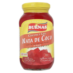 Buenas Coconut Gel Red 340g, Pack Of 24 Buenas Coconut Gel Red 340g, Pack Of 24