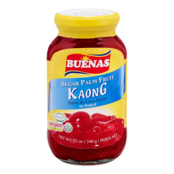 Buenas Sugar Palm Fruit (Red Kaong) 340g, Pack Of 24 Buenas Sugar Palm Fruit (Red Kaong) 340g, Pack Of 24