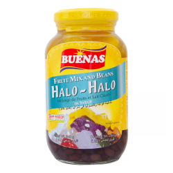 Buenas Halo Halo Fruit Mix And Beans In Syrup 340g, Pack Of 24 Buenas Halo Halo Fruit Mix And Beans In Syrup 340g, Pack Of 24