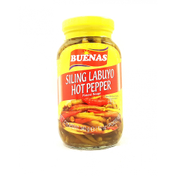 Buenas Siling Labuyo Hot Pepper 340g, Pack Of 12 Oz Buenas Siling Labuyo Hot Pepper 340g, Pack Of 12 Oz