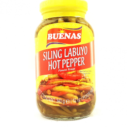 Buenas Siling Labuyo Hot Pepper 340g, Pack Of 12 Oz Buenas Siling Labuyo Hot Pepper 340g, Pack Of 12 Oz