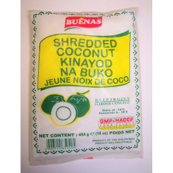 Buenas Shredded Coconut 454g, 1x20x454g Buenas Shredded Coconut 454g, 1x20x454g