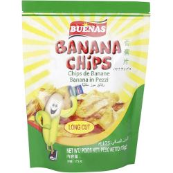 Buenas Banana Long Cut Chip 200g, Pack Of 20 Buenas Banana Long Cut Chip 200g, Pack Of 20
