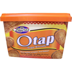 Laura's Otap Sugar Biscuit 600g, Pack Of 12