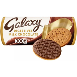Galaxy Digestives Smooth Milk Chocolate Biscuits 21x300g, Pack Of 2 Galaxy Digestives Smooth Milk Chocolate Biscuits 21x300g, Pack Of 2