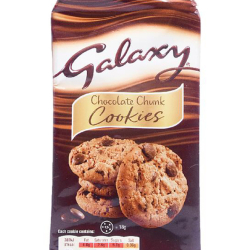 Galaxy Cookies Chocolate 8x180g, Pack Of 3 Galaxy Cookies Chocolate 8x180g, Pack Of 3