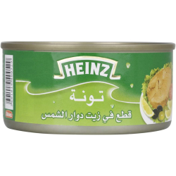 Heinz Tuna Chunks in Sunflower Oil 185g, Pack Of 48 Heinz Tuna Chunks in Sunflower Oil 185g, Pack Of 48