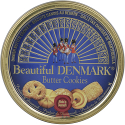 Beautiful Denmark Butter Cookies 340g, Pack Of 12 Beautiful Denmark Butter Cookies 340g, Pack Of 12