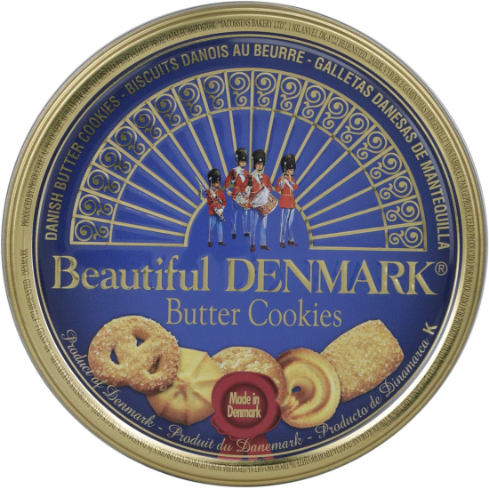 Beautiful Denmark Butter Cookies 340g, Pack Of 12