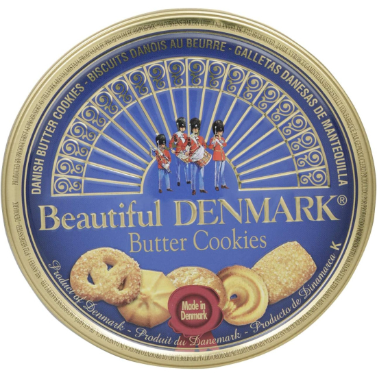 Beautiful Denmark Butter Cookies 150g, Pack Of 24