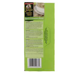 Jungle Oatso Easy Apple And Cinnamon Flavour With Real Apple Flakes 500g, Pack Of 6 Jungle Oatso Easy Apple And Cinnamon Flavour With Real Apple Flakes 500g, Pack Of 6