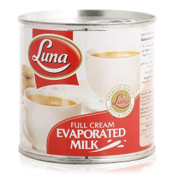 Luna Full Cream Evaporated Milk 170g, Pack Of 96 Luna Full Cream Evaporated Milk 170g, Pack Of 96