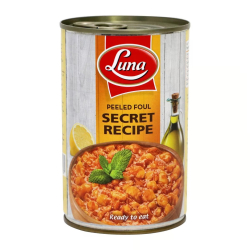 Luna Secret Recipe Peeled Foul Beans 450g, Pack Of 12 Luna Secret Recipe Peeled Foul Beans 450g, Pack Of 12